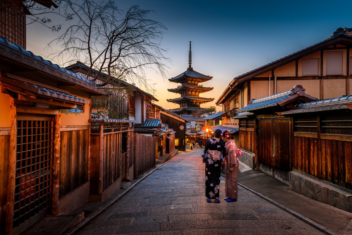 Kyoto torii gates Japan USIP